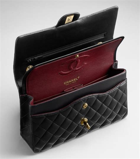 size of chanel classic flap bag|Chanel classic flap bag price.